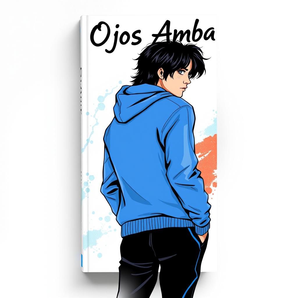 A book cover for a novel titled 'Ojos Ambar'