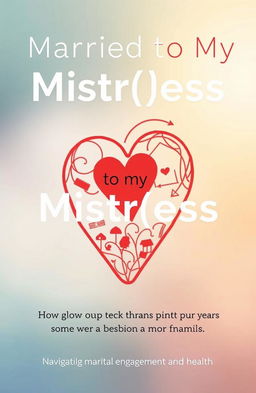 A self-help book cover titled 'Married to My Mistr(ess): How a global pandemic, rising housing prices, a conservative supreme court, and 3 kids led to a sexual revolution'