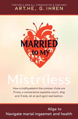 A self-help book cover titled 'Married to My Mistr(ess): How a global pandemic, rising housing prices, a conservative supreme court, and 3 kids led to a sexual revolution'