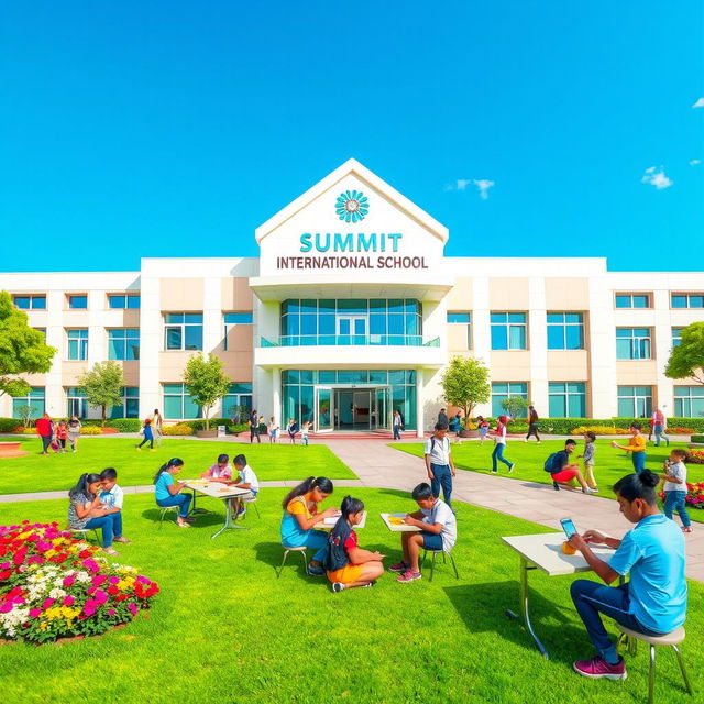 An engaging image representing 'Summit International School'