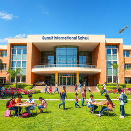 An engaging image representing 'Summit International School'