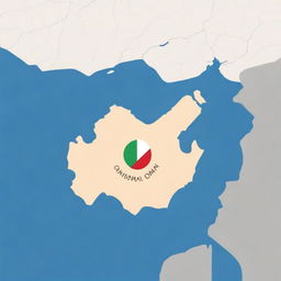 A high-quality digital art image featuring the 'DRL' logo superimposed on the map of Oman