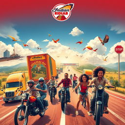 A dynamic montage showcasing diverse individuals including truck drivers, bikers, and families, all fueled by IndianOil, as they journey to their various destinations