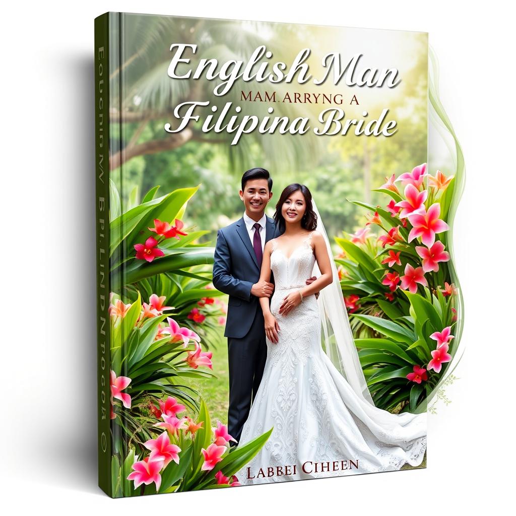 An eye-catching book cover for 'English Man Marrying a Filipina Bride