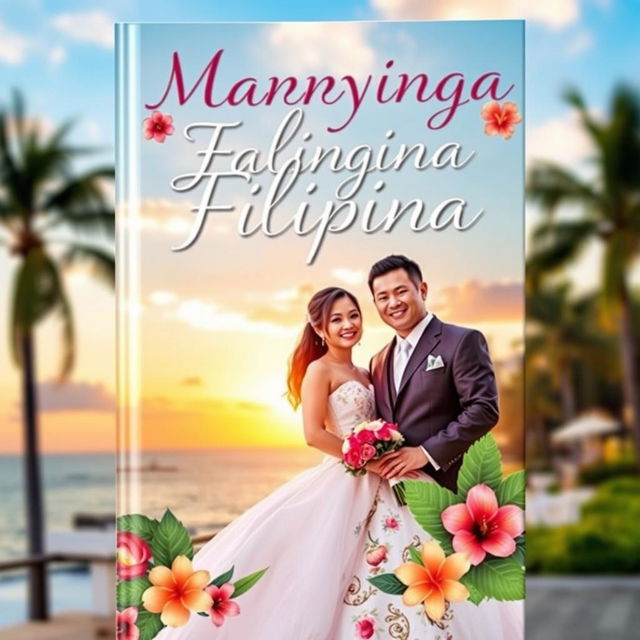 An enticing book cover for 'Marrying a Filipina