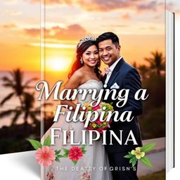 An enticing book cover for 'Marrying a Filipina
