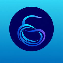 A modern and sleek logo design featuring a stylized letter 'S' intertwined with a vibrant wave pattern, representing innovation and fluidity