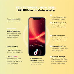 Create a visually engaging digital marketing strategy for a technology product launch scheduled for March 2025