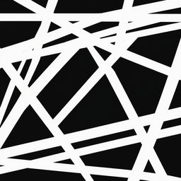 Create a complex straight line pattern featuring an intricate composition of consistently parallel and intersecting lines