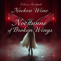 In the deep crimson light of a waning day, a lost ballerina named Lilith is displayed at a cruel auction, her shattered dreams scattered like shards of mirror across the floor
