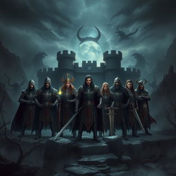 In the dark and shadowy Realm of the Forgotten Kings, a once-prosperous kingdom now lies shrouded in mystery and despair