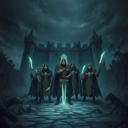 In the dark and shadowy Realm of the Forgotten Kings, a once-prosperous kingdom now lies shrouded in mystery and despair