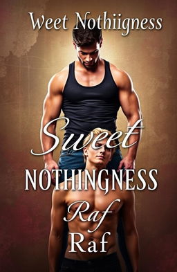 A dramatic book cover featuring a strong brunette man standing confidently over a shorter, handsome blond man who appears weak and vulnerable