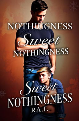 A dramatic book cover featuring a strong brunette man standing confidently over a shorter, handsome blond man who appears weak and vulnerable
