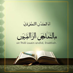 The cover design of a book titled 'Psychology from the Perspective of the Quran and Hadith'