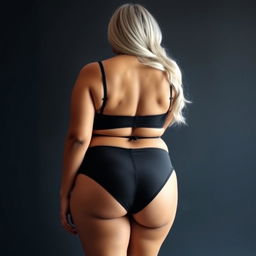 An enticing depiction of a 55-year-old Indian plus-size woman, characterized as a buxom and passionately voluptuous 'cougar'