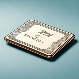 A high-quality digital art illustration of a medicine tablet with the word 'Santus Sanetorias' engraved on it