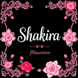 A novel cover design for a coquette aesthetic featuring a harmonious blend of black, pink, and red colors