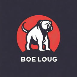 The digital art logo features a bold, red lantern with a silhouette of a determined bulldog inside its glow