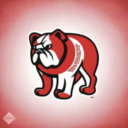 The digital art logo features a bold, red Pampanga lantern with a silhouette of a strong bulldog inside its intricate patterns