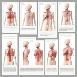 A detailed and instructive digital art piece divided into several panels, each representing a different step in the CPR process