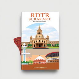 A book cover design for a review of the RDTR (Rencana Detail Tata Ruang) of Surakarta City
