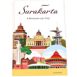 A book cover design for a review of the RDTR (Rencana Detail Tata Ruang) of Surakarta City