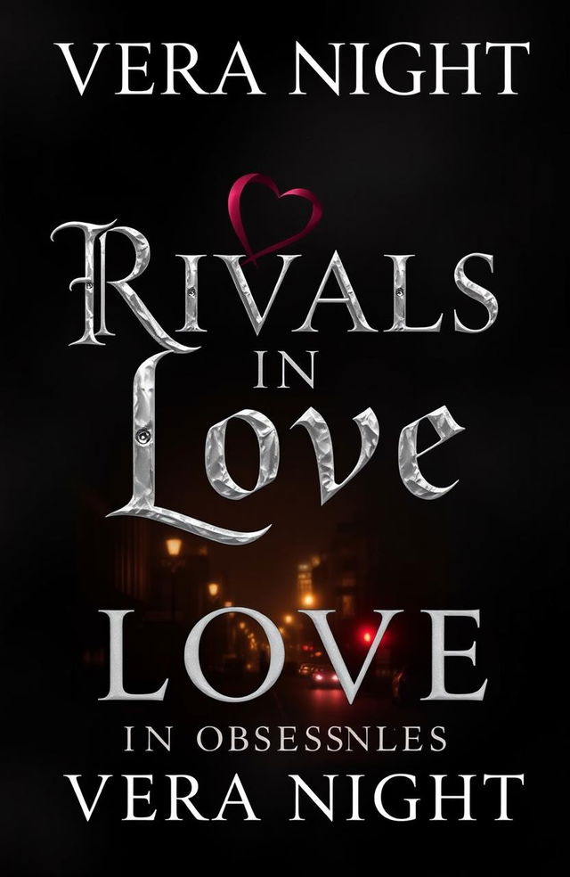 Book cover design for 'Rivals in Love: A Dangerous Obsession' by Vera Night