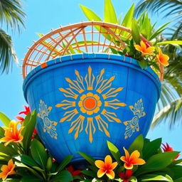 A beautifully designed kalesa, showcasing its traditional Filipino style along with a modern twist