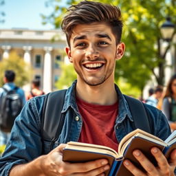 A vibrant college student studying business administration, with a passion for singing, writing lyrics, and reading BL novels
