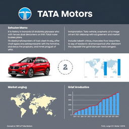 In-depth analysis of Tata Motors, focusing on its history, innovations, strategic business plans, market position, and challenges in the automotive industry
