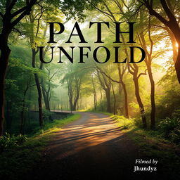 A captivating film poster for 'Path Unfold', featuring the title in bold, eye-catching typography at the top