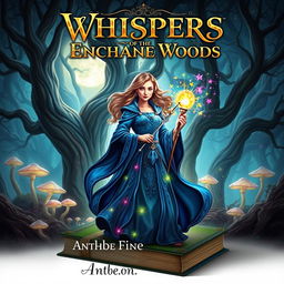 Design a captivating book cover for a fantasy novel