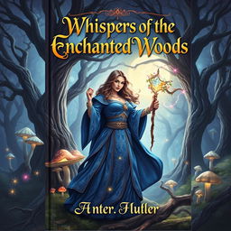 Design a captivating book cover for a fantasy novel
