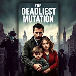 A book cover design titled "The Deadliest Mutation"