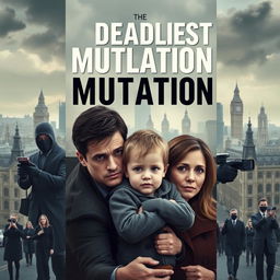 A book cover design titled "The Deadliest Mutation"