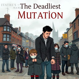 A book cover illustration titled 'The Deadliest Mutation'