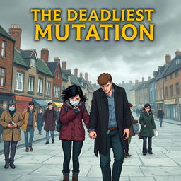A book cover illustration titled 'The Deadliest Mutation'