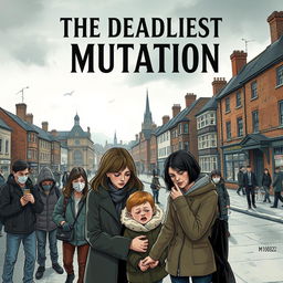 A book cover illustration titled 'The Deadliest Mutation'