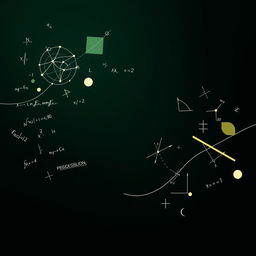 A striking calculus book cover featuring a deep, dark green background that sets a sophisticated tone