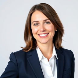 A professional headshot suitable for a CV, featuring a confident individual with a friendly smile