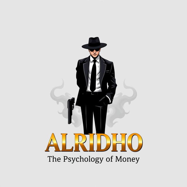 A sleek and powerful logo featuring a mafia figure holding a weapon, symbolizing the deadliest mafia on Earth