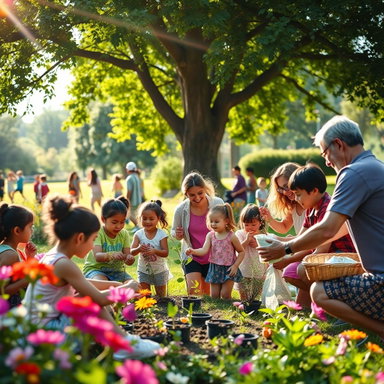 Inspiring Tranquility and Community: Celebrate Nature's Beauty