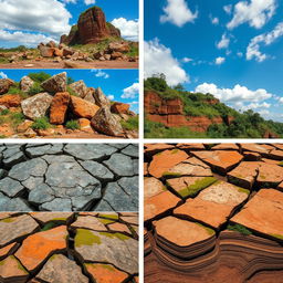 A comprehensive photographic documentation series showcasing the process of weathering in various landscapes of the Philippines