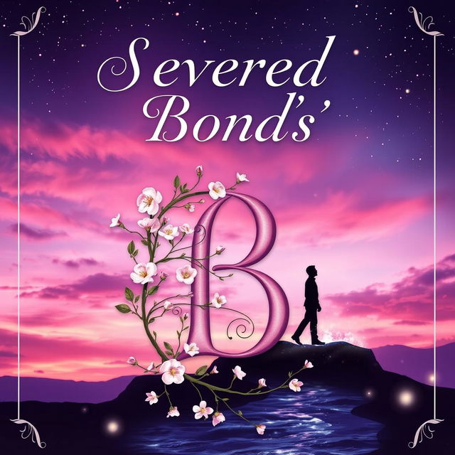 A captivating book cover for a romantic fantasy novel titled 'Severed Bond's'