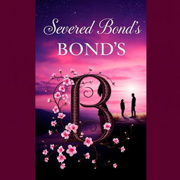A captivating book cover for a romantic fantasy novel titled 'Severed Bond's'