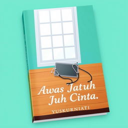 A book cover for 'Awas Jatuh Cinta