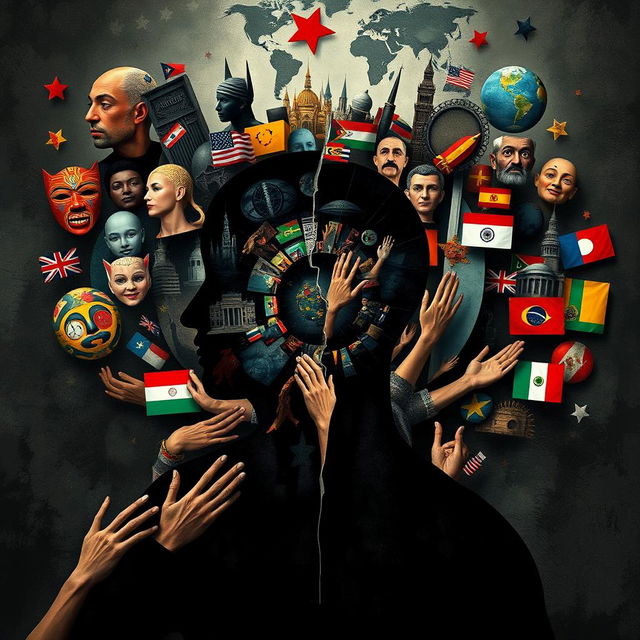 An abstract representation of 'stress' incorporating both social and cultural dimensions