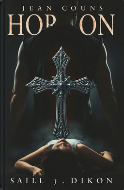 A horror book cover featuring a striking close-up of a man's back, illuminated by dark, atmospheric lighting that heightens the sense of suspense