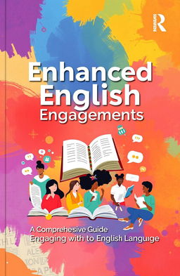Book cover for an educational text entitled 'Enhanced English Engagements'